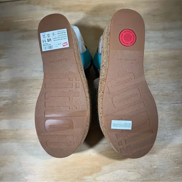 Fitflop Eloise Cork Wrap Wedge Sandals Women’s Size 11
