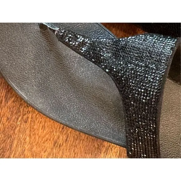 FitFlop Electra glitter wedge comfort sandals