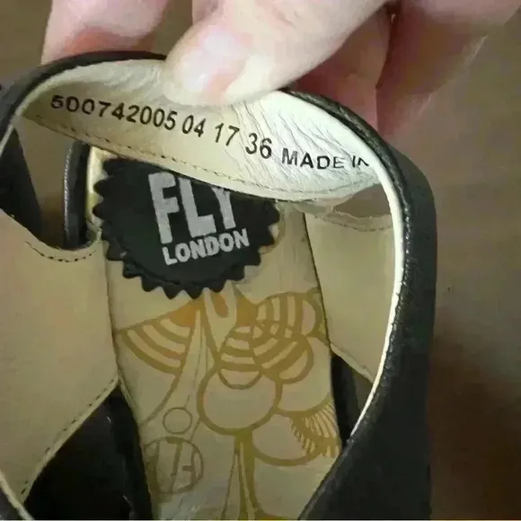 Fly London Women’s Mousse Platform Wedge Sandals-Size EU 36/US 5.5-6