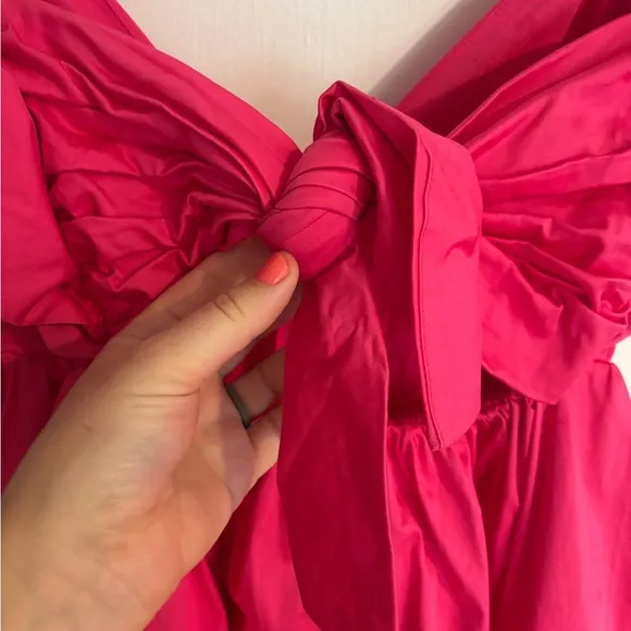 FOR LOVE &amp; LEMONS Clementine Mini Dress Pink Size Medium