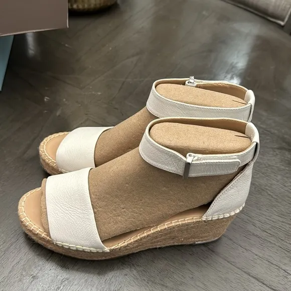 Franco Sarto Clemens Espadrille Wedge Sandal (WIDE)