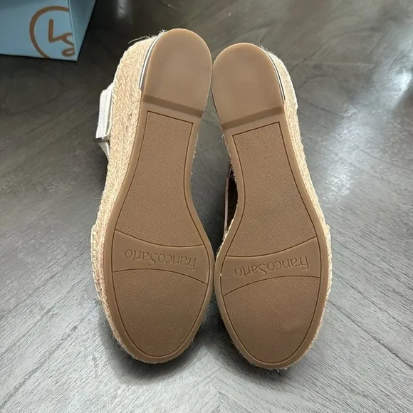 Franco Sarto Clemens Espadrille Wedge Sandal (WIDE)
