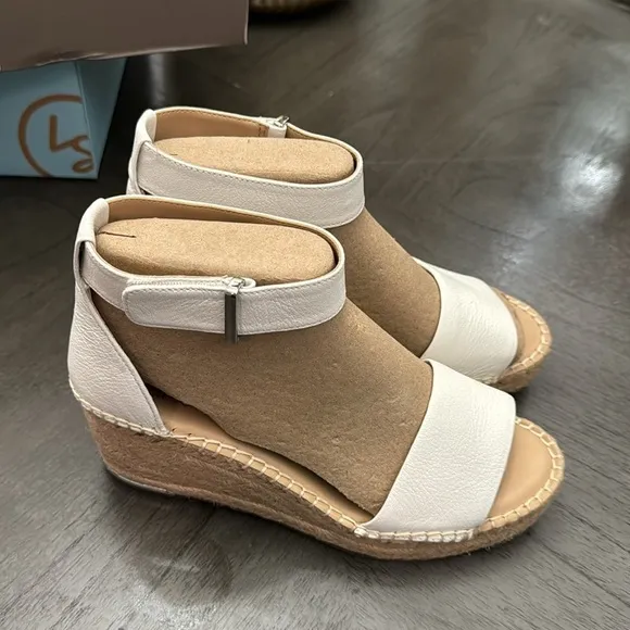 Franco Sarto Clemens Espadrille Wedge Sandal (WIDE)