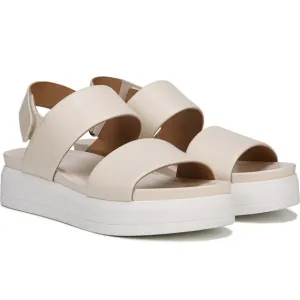FRANCO SARTO Leather Flarform Sandals