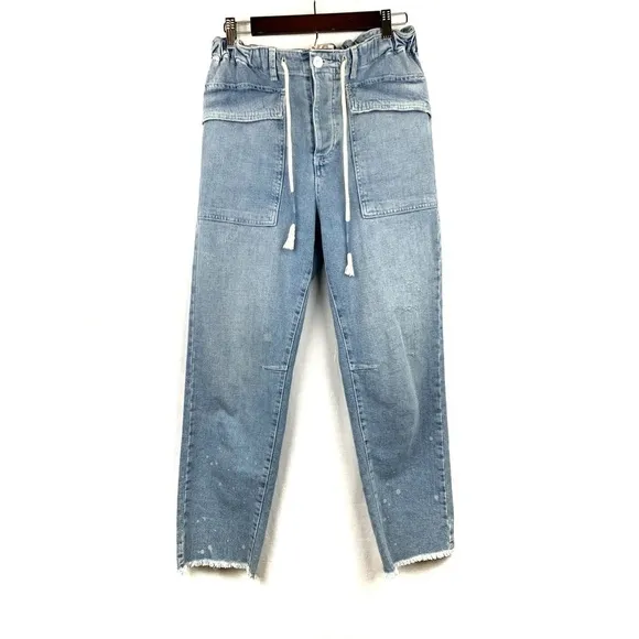Free People City Slouch tapered jeans
