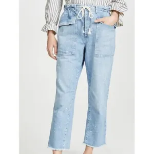 Free People City Slouch tapered jeans