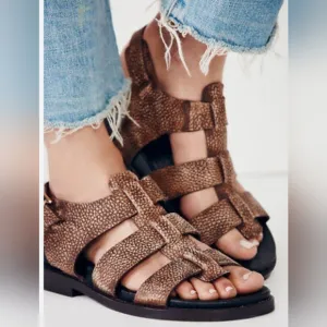 FREE PEOPLE CORVETTE PLATFORM SANDALS