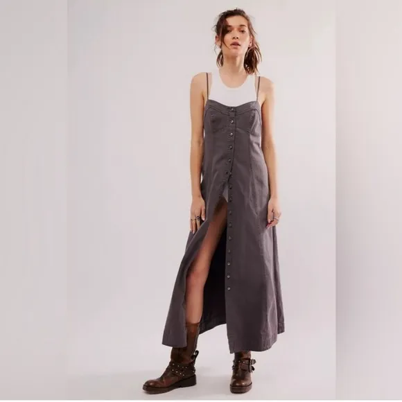 Free People Just Jill Maxi Dress NWT