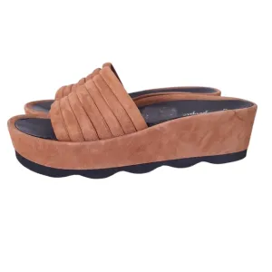 Free People Kate Wedge Slide Sandals 39 Size 8.5 9