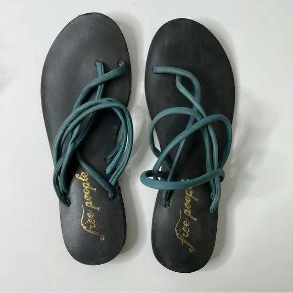 Free People Kayla soft strappy sandals Sz 37.5