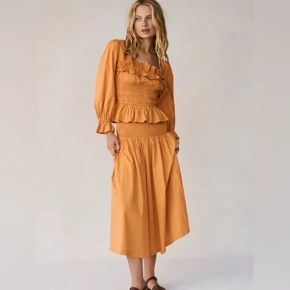 Free People Keep the Romance Set in Honey Amber