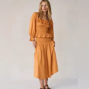 Free People Keep the Romance Set in Honey Amber