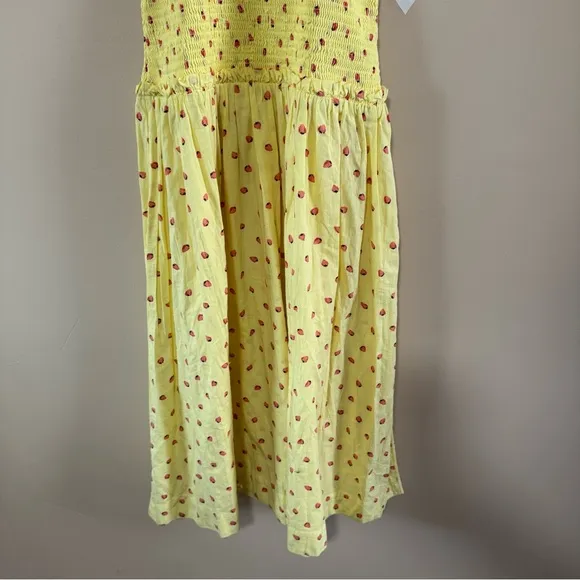 Free People Lavender Daze Dress Strawberry Lemon Combo Sz XS Spring Feminine
