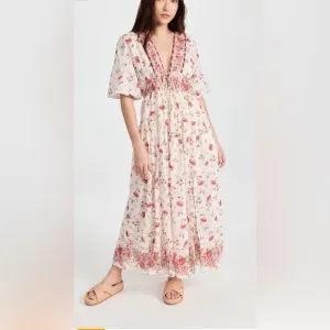 Free People Lysette Maxi Dress - M