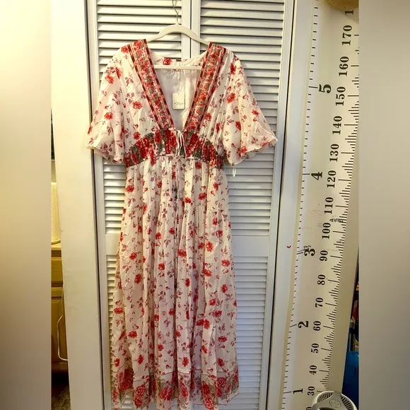 Free People Lysette Maxi Dress - M