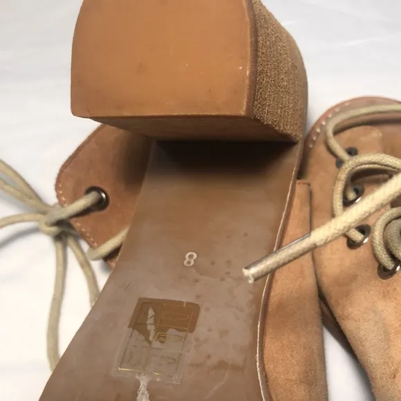 Free People n Jeffrey Campbell Collab Leather Heeled Sandals Size 8
