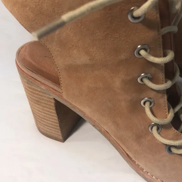 Free People n Jeffrey Campbell Collab Leather Heeled Sandals Size 8