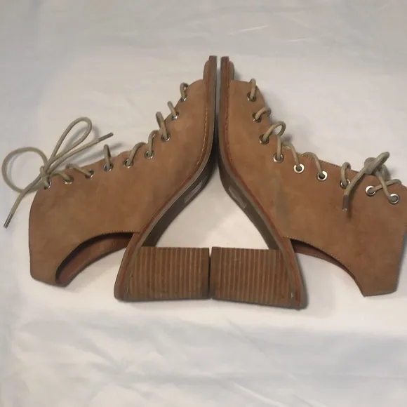 Free People n Jeffrey Campbell Collab Leather Heeled Sandals Size 8