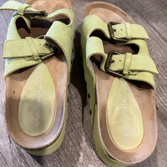 Free People Rule Breaker Platform Sandals