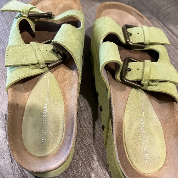 Free People Rule Breaker Platform Sandals