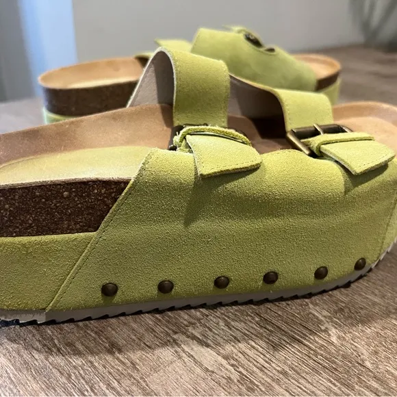 Free People Rule Breaker Platform Sandals