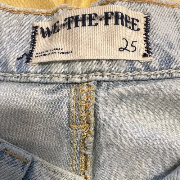 Free People We The Free Tinsley Baggy High Rise Jeans NWOT