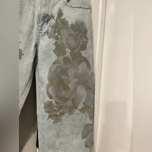 Free People We The Free Tinsley Baggy High Rise Jeans NWOT