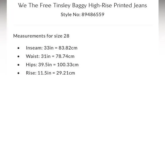 Free People We the Free Tinsley High Rise Floral Print Baggy Straight Leg Jeans
