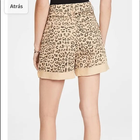 Free People Women's Printed Dogtown Cutoff Shorts