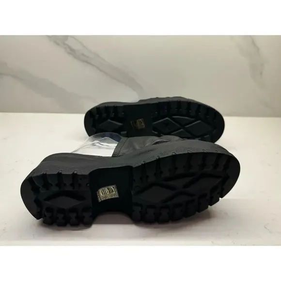 Free People Women’s Size 41 Black Leather Platform Sandals