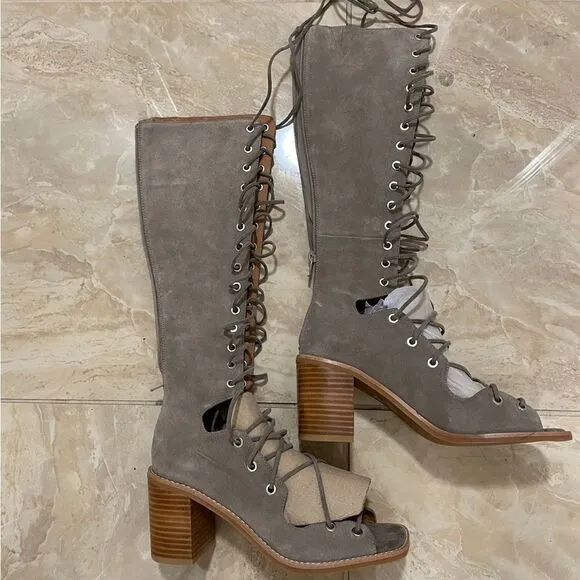 Free People Jeffrey Campbell Zelda Lace-UpGladiator Heels 8.5 &amp;298