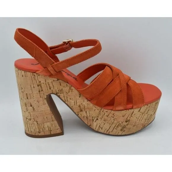 Free People Womens Size EU 38.5 US 8.5 Lisbon Sunstar Mary Jane Platform Sandals