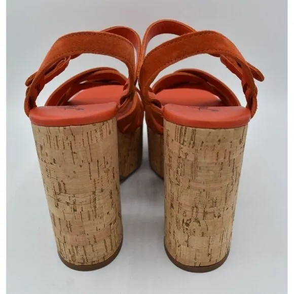 Free People Womens Size EU 38.5 US 8.5 Lisbon Sunstar Mary Jane Platform Sandals
