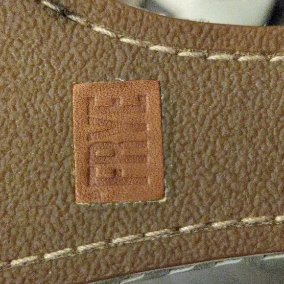 Frye Brielle Back-Zip Wedge Sandals