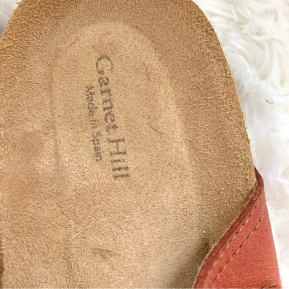 Garnet Hill Daniela Double Strap Slides EU 37