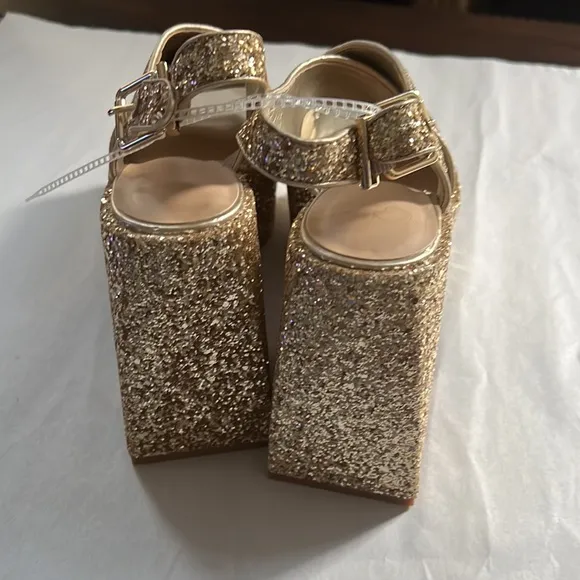 GBFriday-Nite Glitter Platform Dress Sandals