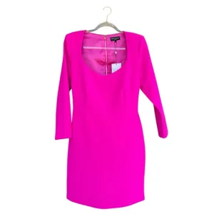 GENERATION LOVE SINCLAIR CREPE MINI DRESS MAGENTA L