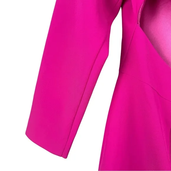GENERATION LOVE SINCLAIR CREPE MINI DRESS MAGENTA L