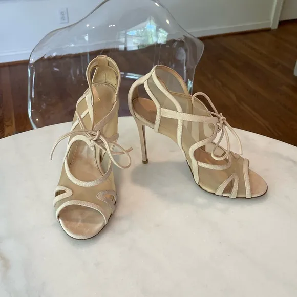 Gianvito Rossi Lace Up Sandals
