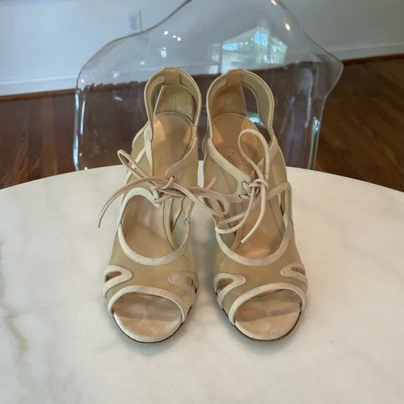 Gianvito Rossi Lace Up Sandals