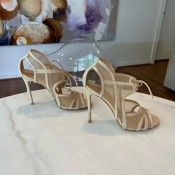 Gianvito Rossi Lace Up Sandals