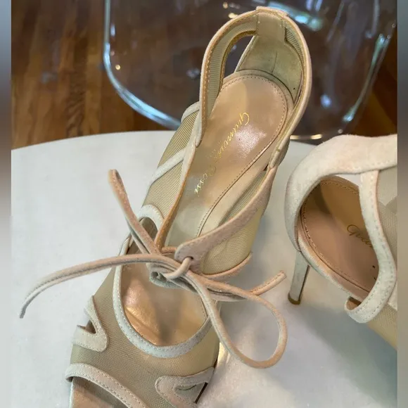 Gianvito Rossi Lace Up Sandals