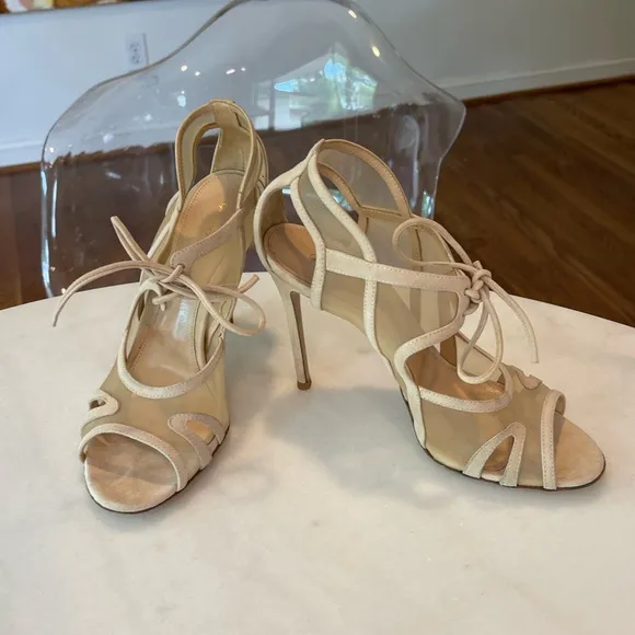 Gianvito Rossi Lace Up Sandals