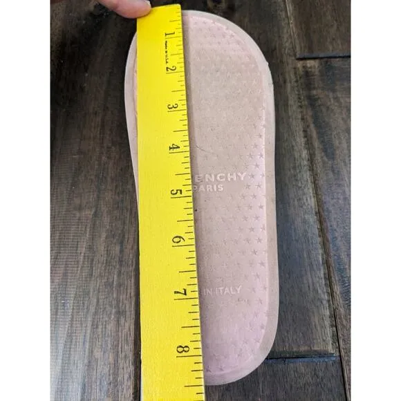 Givenchy Kids Girls Logo Pool Sandals Pink Black 32 EU 13 US USA
