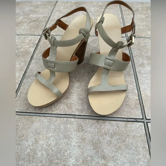 Givenchy  Platform Leather Sandals