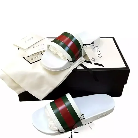 Gucci Slide Sandals Size 10 US