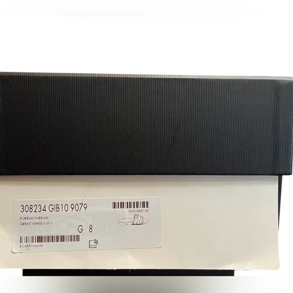Gucci Web Logo Slide Sandals Size 9 US