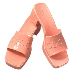 Gucci Wild Rose Sleek Modern Sandal