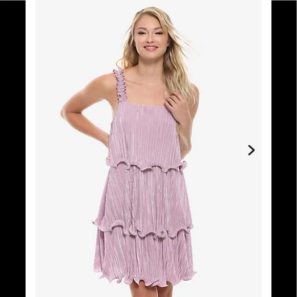 HARRY POTTER HER UNIVERSE LUNA LOVEGOOD MIDI DRESS! Tiered Ruffles Party Magical