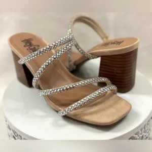 Hey Girl by Corky's Dreamy Crystal heels Size 6